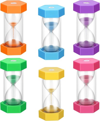 Stück sanduhr set - 6, für