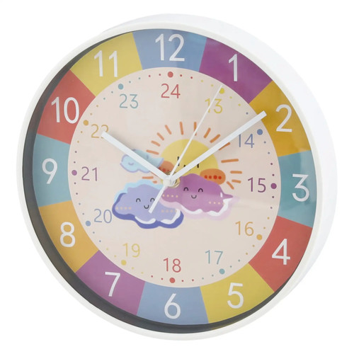 Lernuhr kinderuhr wanduhr bunt - kinderuhr,