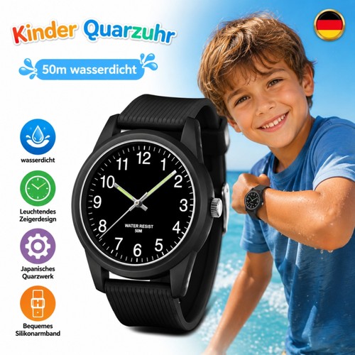 Kinderuhr wasserdicht quarzuhr - kinderuhr,