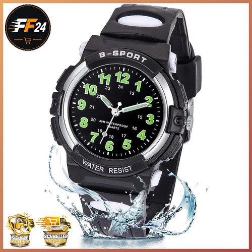 Kinderuhr analog quartz - kinderuhr,